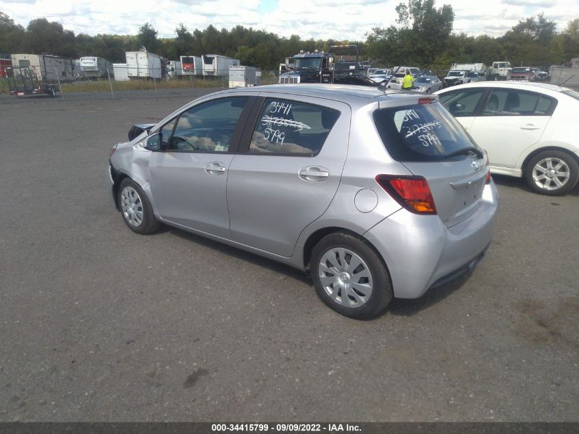 2015 TOYOTA YARIS L/SE/LE VNKKTUD30FA025695