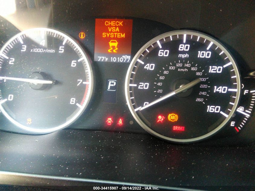 2016 ACURA ILX 19UDE2F37GA025841