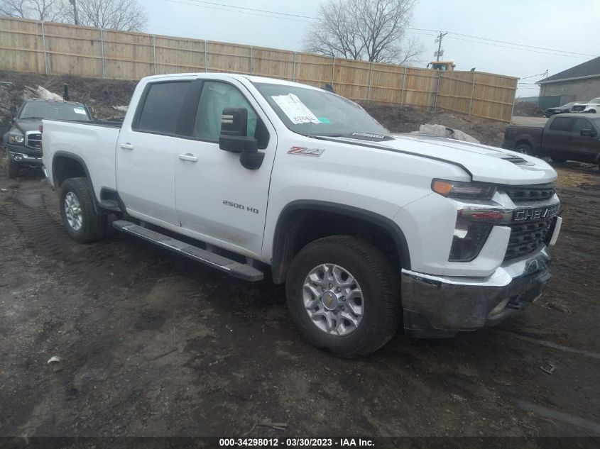 2022 CHEVROLET SILVERADO 2500HD LT - 1GC1YNEY7NF247321