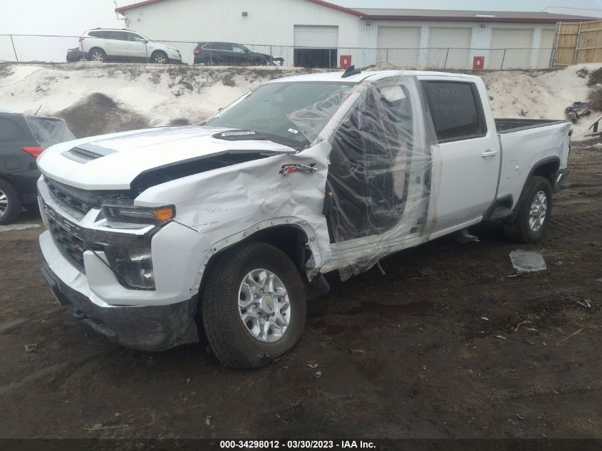 2022 CHEVROLET SILVERADO 2500HD LT - 1GC1YNEY7NF247321