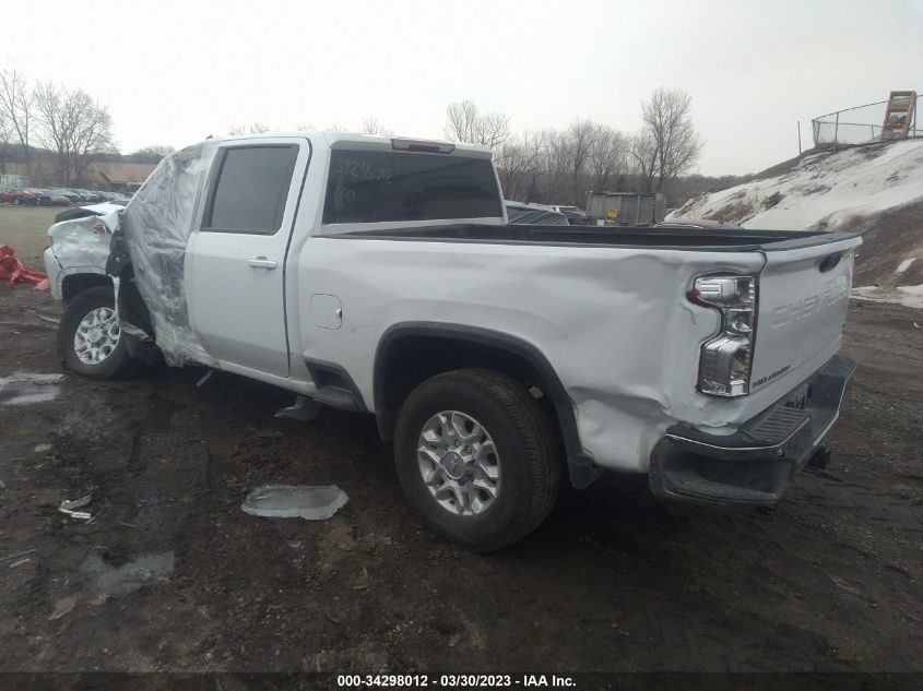 2022 CHEVROLET SILVERADO 2500HD LT - 1GC1YNEY7NF247321