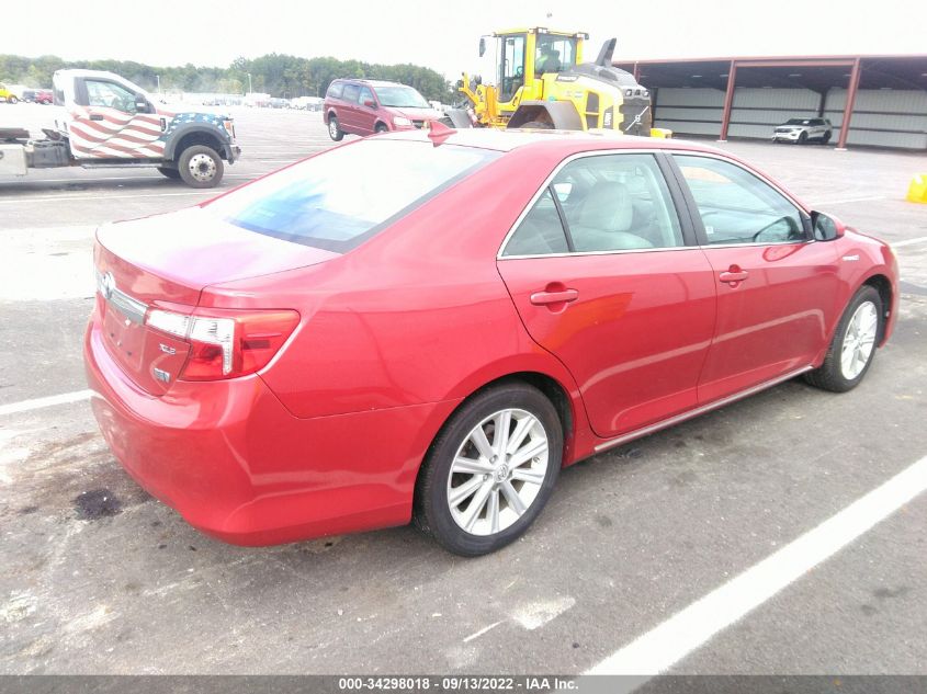 2014 TOYOTA CAMRY HYBRID LE/XLE/SE LIMITED EDITION 4T1BD1FK0EU098731