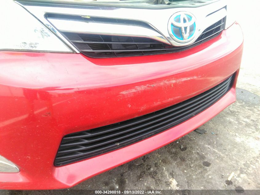 2014 TOYOTA CAMRY HYBRID LE/XLE/SE LIMITED EDITION 4T1BD1FK0EU098731