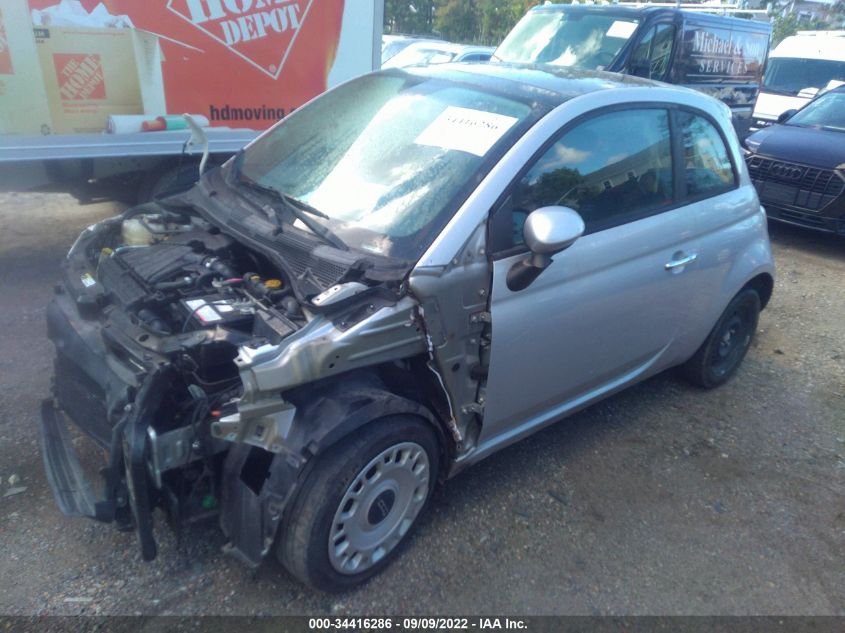 2013 FIAT 500 POP 3C3CFFAR0DT513340