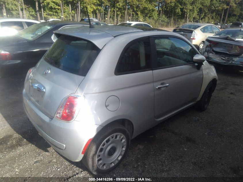2013 FIAT 500 POP 3C3CFFAR0DT513340