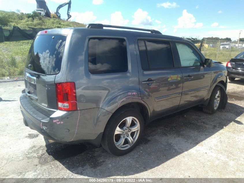 VIN 5FNYF4H59DB056647 2013 HONDA PILOT no.4