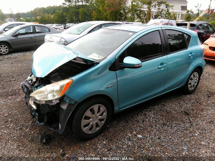 2013 TOYOTA PRIUS C ONE/TWO/THREE/FOUR JTDKDTB32D1043275