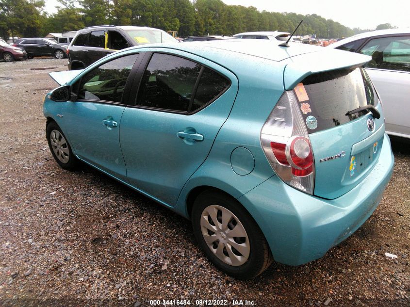 2013 TOYOTA PRIUS C ONE/TWO/THREE/FOUR JTDKDTB32D1043275