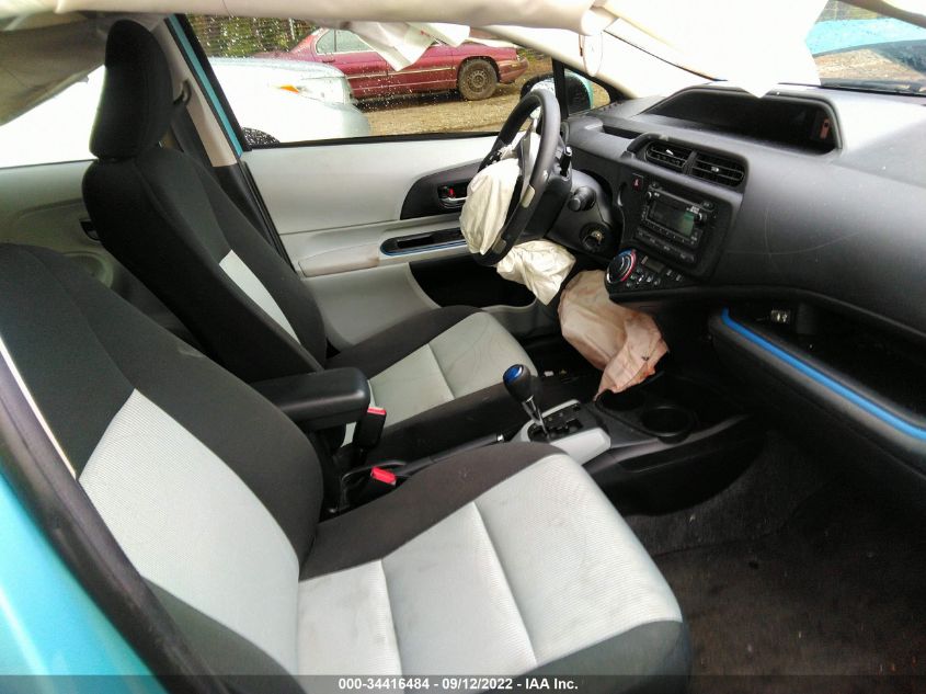 2013 TOYOTA PRIUS C ONE/TWO/THREE/FOUR JTDKDTB32D1043275