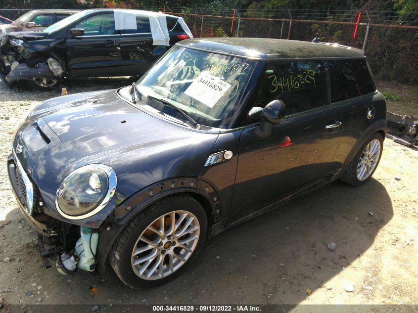 2013 MINI COOPER HARDTOP S WMWSV3C53DT478885