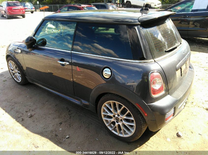 2013 MINI COOPER HARDTOP S WMWSV3C53DT478885