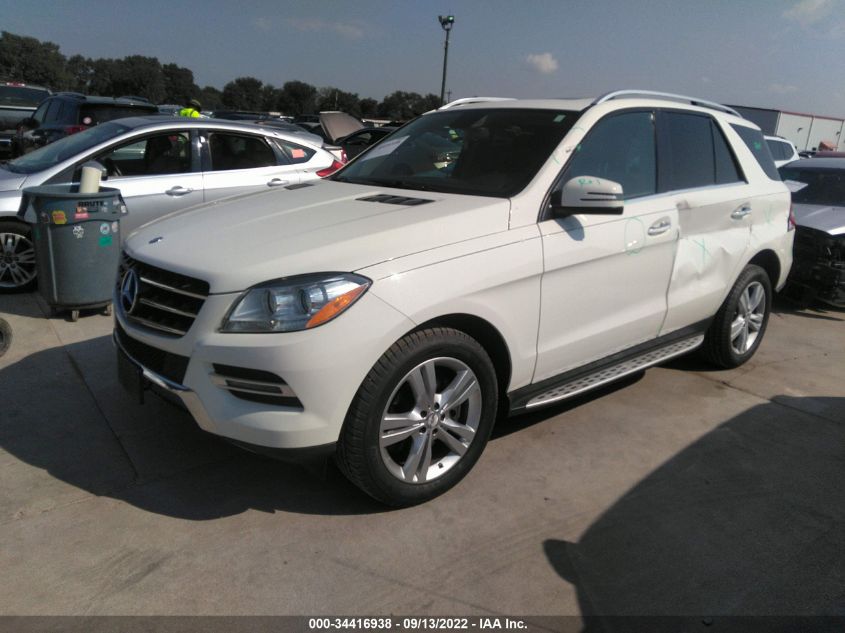 2013 MERCEDES-BENZ M-CLASS ML 350 4JGDA5JB5DA214456