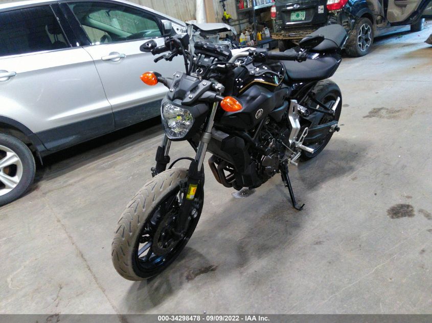 2016 YAMAHA FZ07 JYARM06EXGA007780