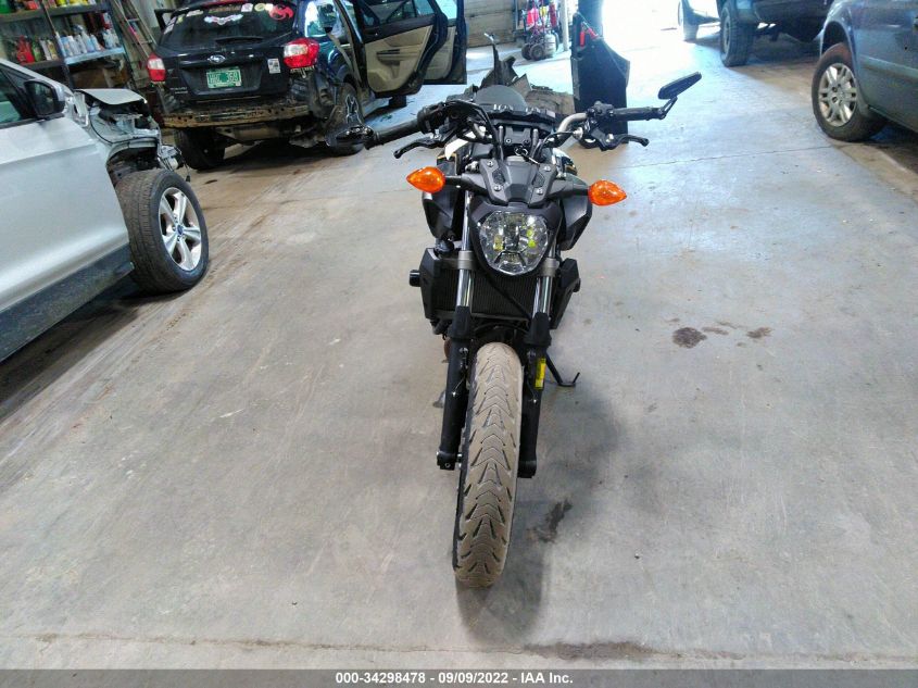 2016 YAMAHA FZ07 JYARM06EXGA007780