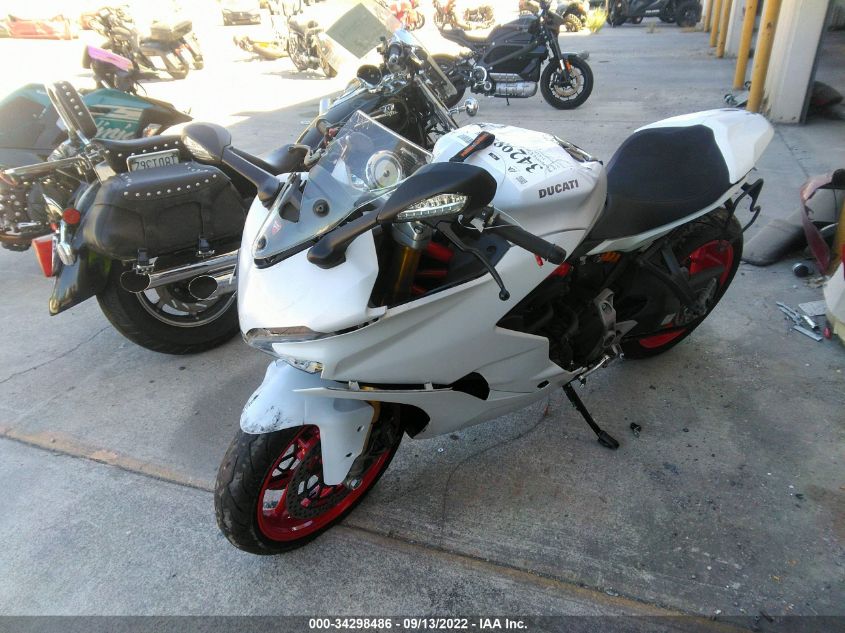 2018 DUCATI SUPERSPORT ZDMVABDS5JB003965