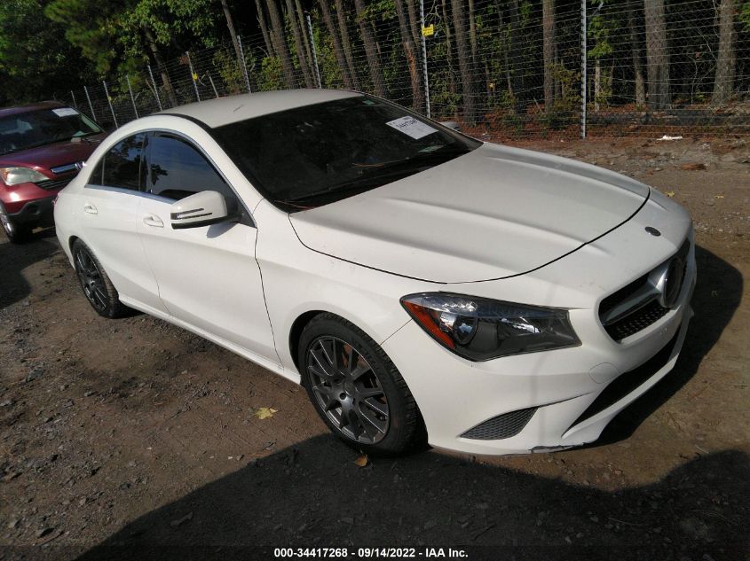 2014 MERCEDES-BENZ CLA-CLASS CLA 250 - WDDSJ4EB3EN111567