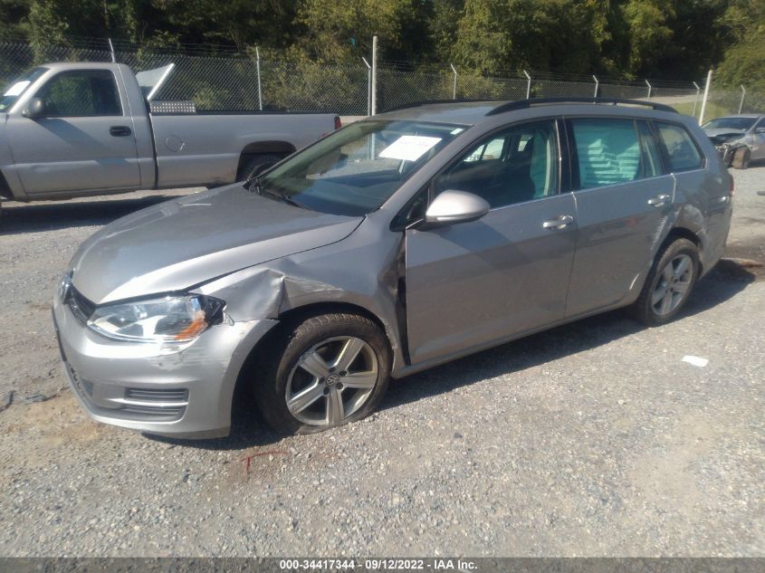2015 VOLKSWAGEN GOLF SPORTWAGEN TDI S 3VWFA7AU1FM511334