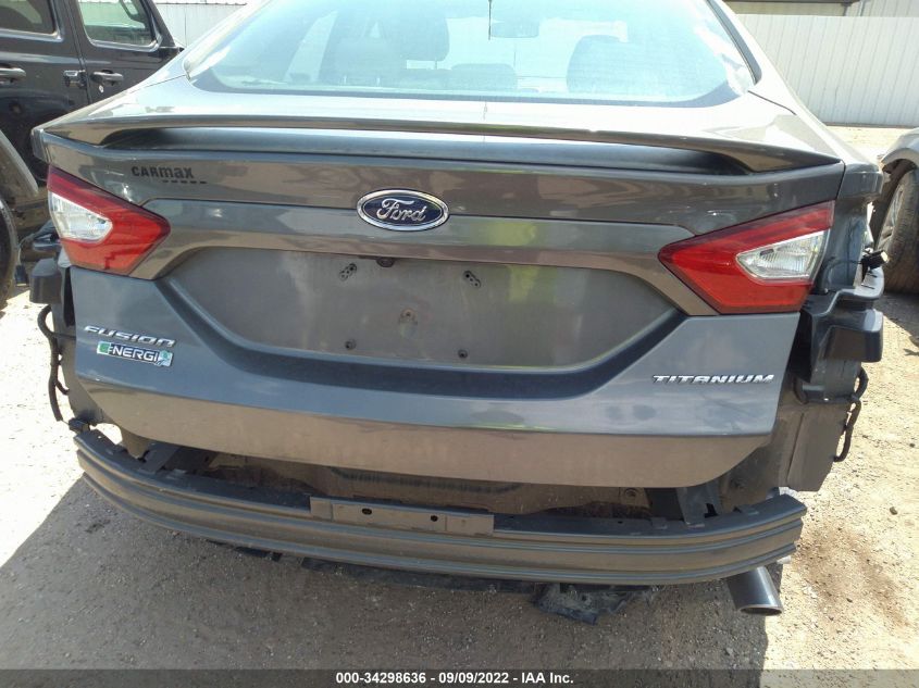 2014 FORD FUSION ENERGI TITANIUM 3FA6P0SUXER226582