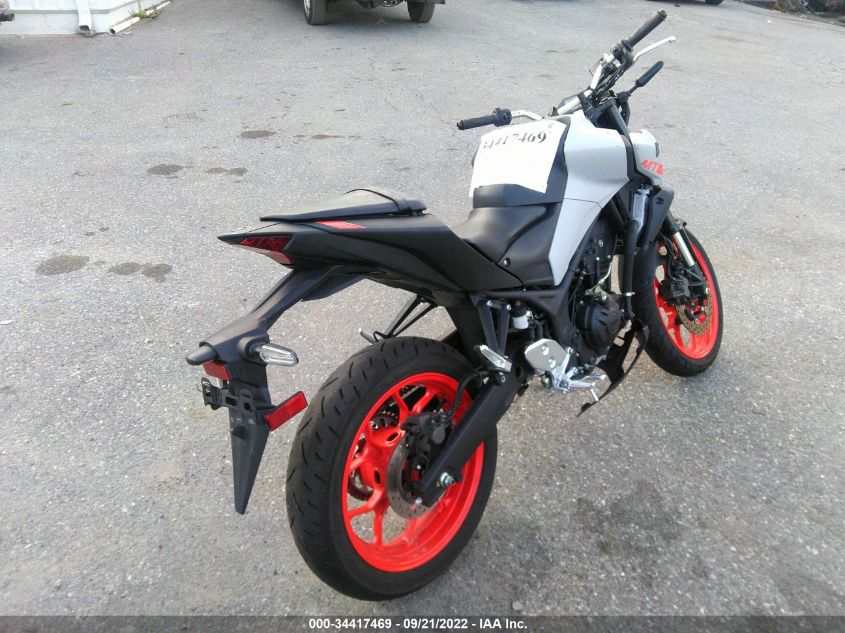 2020 YAMAHA MT-03 MH3RH20Y4LK002622