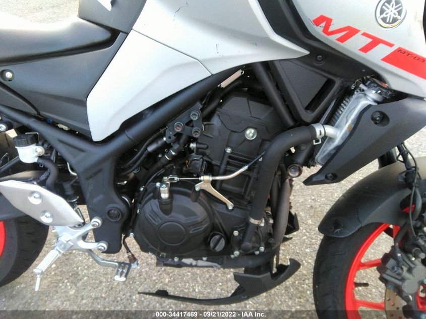 2020 YAMAHA MT-03 MH3RH20Y4LK002622