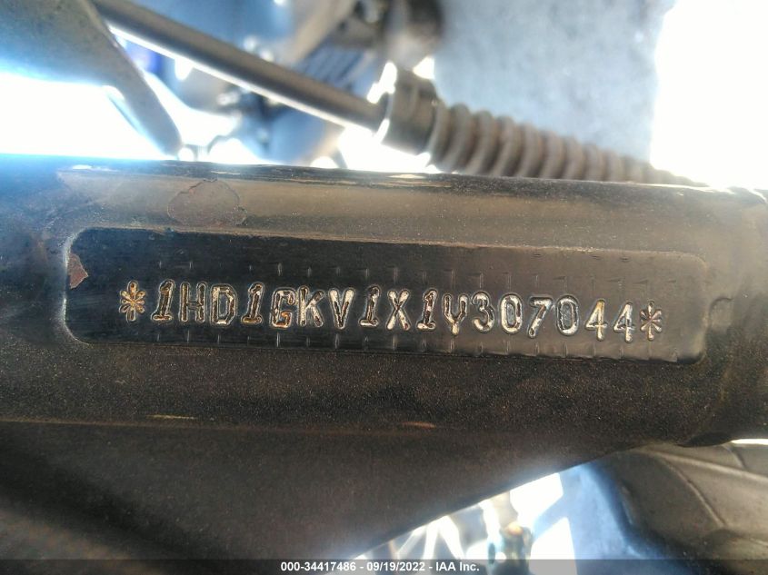 2001 HARLEY-DAVIDSON FXDP 1HD1GKV1X1Y307044