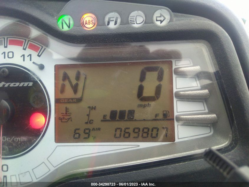 2012 SUZUKI DL650 A - JS1VP56A0C2101590