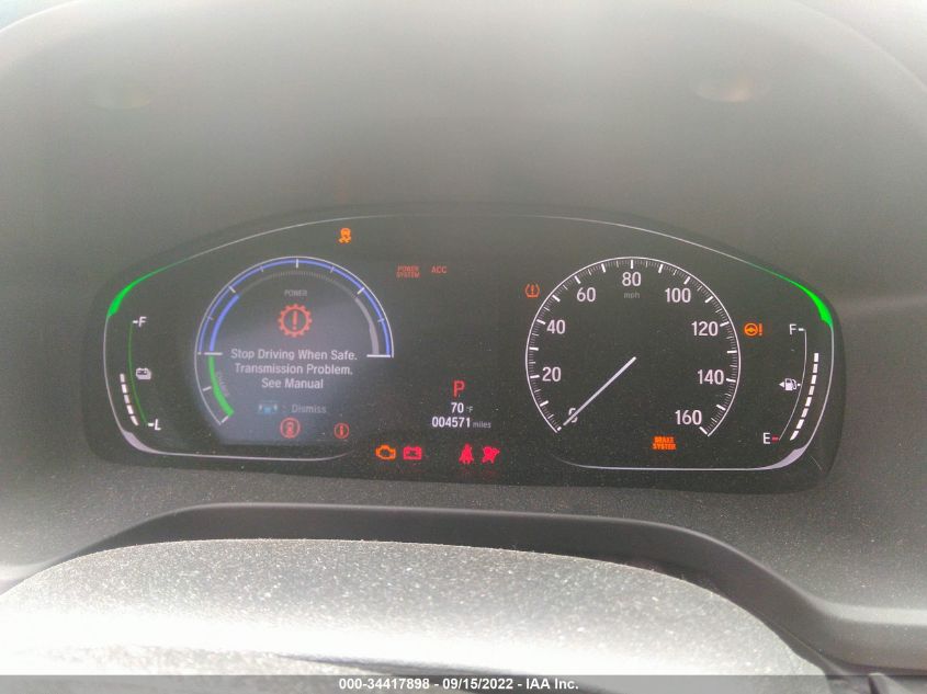 2021 HONDA INSIGHT EX 19XZE4F58ME008993
