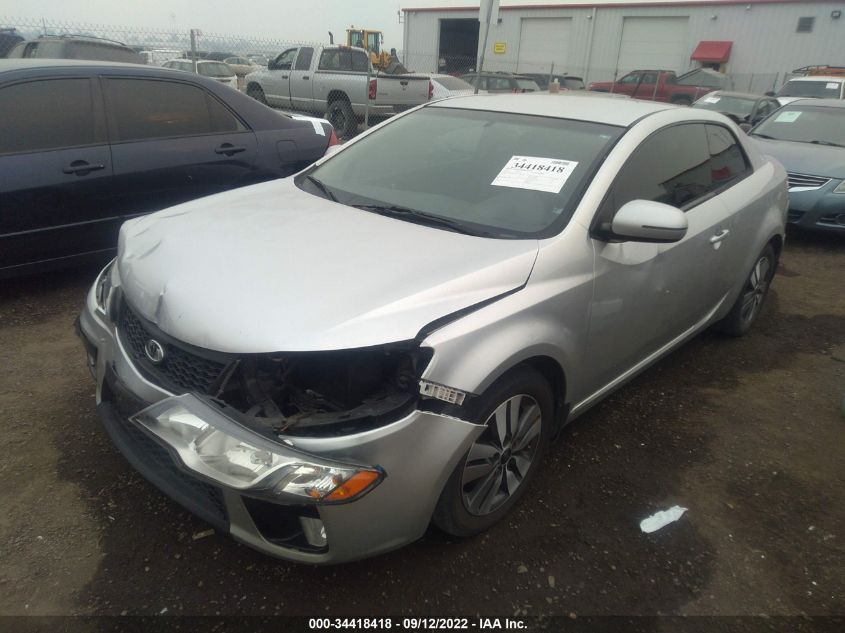 2013 KIA FORTE KOUP EX KNAFU6A29D5707072