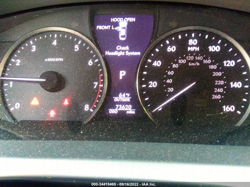 2013 LEXUS LS 460 JTHCL5EF6D5017584