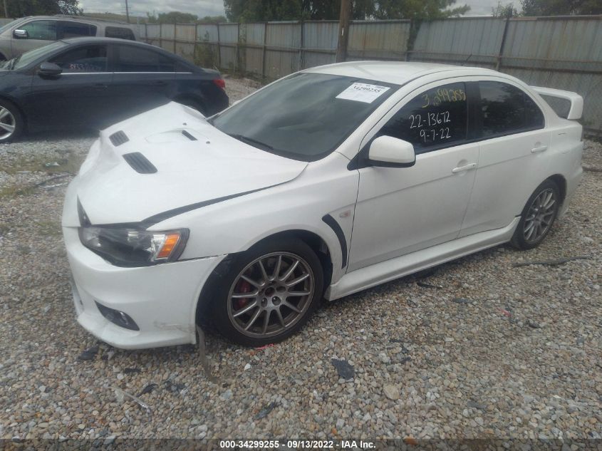 2014 MITSUBISHI LANCER EVOLUTION GSR JA32W8FV5EU015679