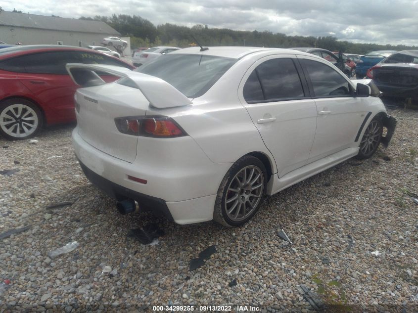 2014 MITSUBISHI LANCER EVOLUTION GSR JA32W8FV5EU015679