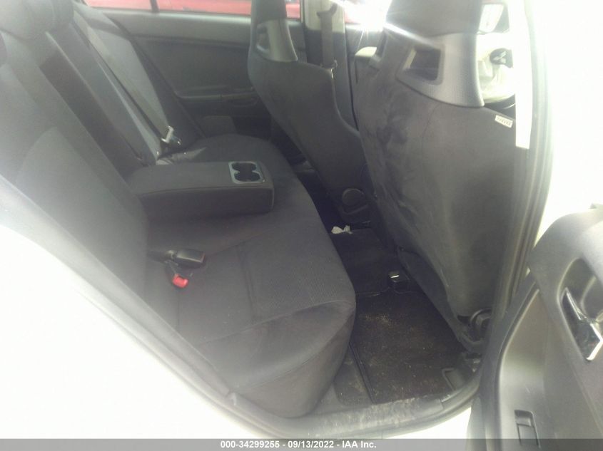 2014 MITSUBISHI LANCER EVOLUTION GSR JA32W8FV5EU015679