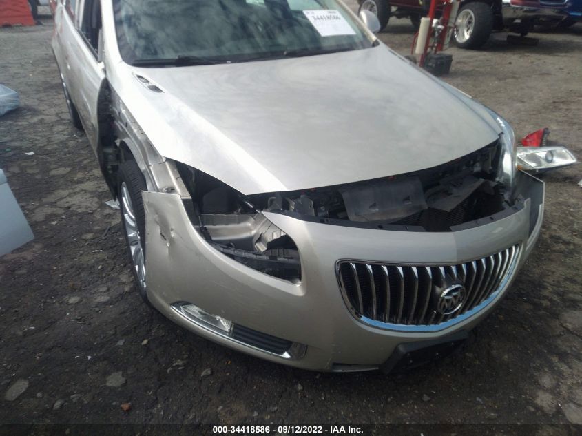 2013 BUICK REGAL TURBO PREMIUM 2 2G4GT5GV4D9187707