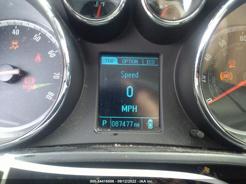 2013 BUICK REGAL TURBO PREMIUM 2 2G4GT5GV4D9187707