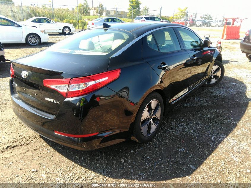 2013 KIA OPTIMA HYBRID EX KNAGM4AD8D5050243