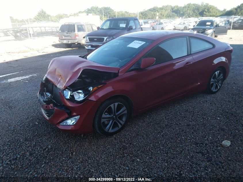 2014 HYUNDAI ELANTRA COUPE KMHDH6AH9EU028280