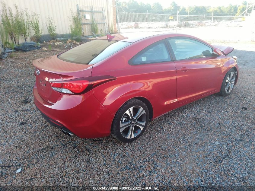 2014 HYUNDAI ELANTRA COUPE KMHDH6AH9EU028280