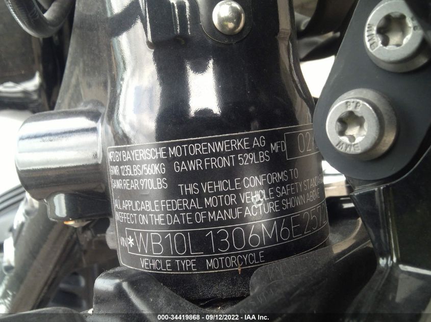 2021 BMW R18 WB10L1306M6E25721