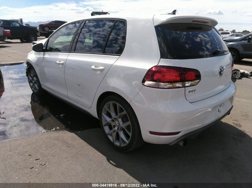 2013 VOLKSWAGEN GTI DRIVER'S EDITION WVWHD7AJ5DW137414