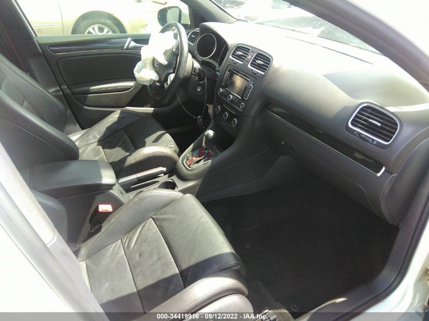 2013 VOLKSWAGEN GTI DRIVER'S EDITION WVWHD7AJ5DW137414