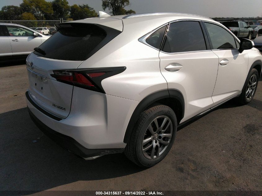 2015 LEXUS NX 200T JTJBARBZ7F2001131