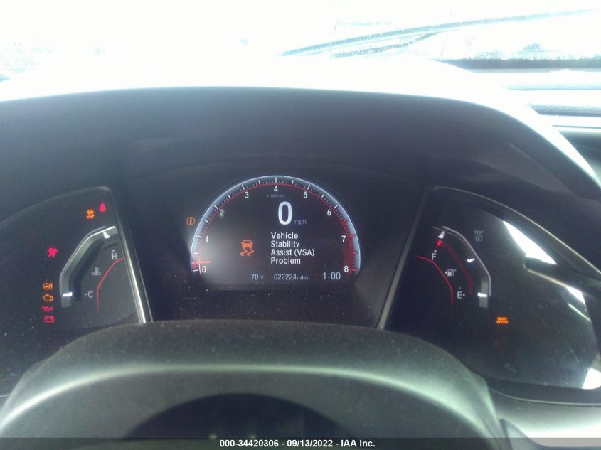 2019 HONDA CIVIC SI SEDAN 2HGFC1E54KH706089
