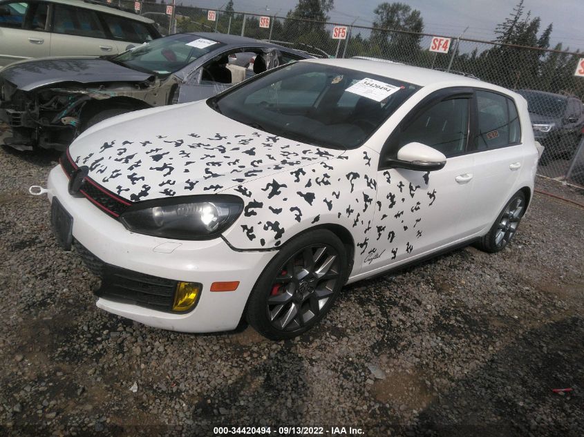 2013 VOLKSWAGEN GTI WOLFSBURG WVWHD7AJ0DW140608