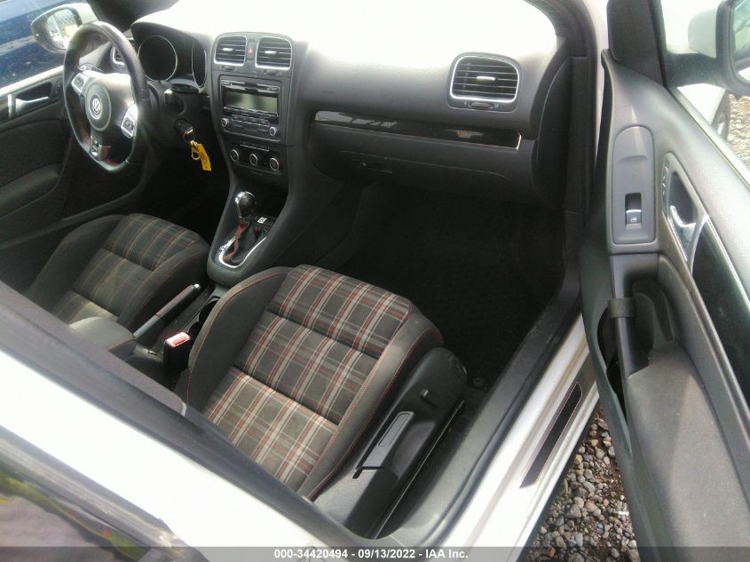 2013 VOLKSWAGEN GTI WOLFSBURG WVWHD7AJ0DW140608
