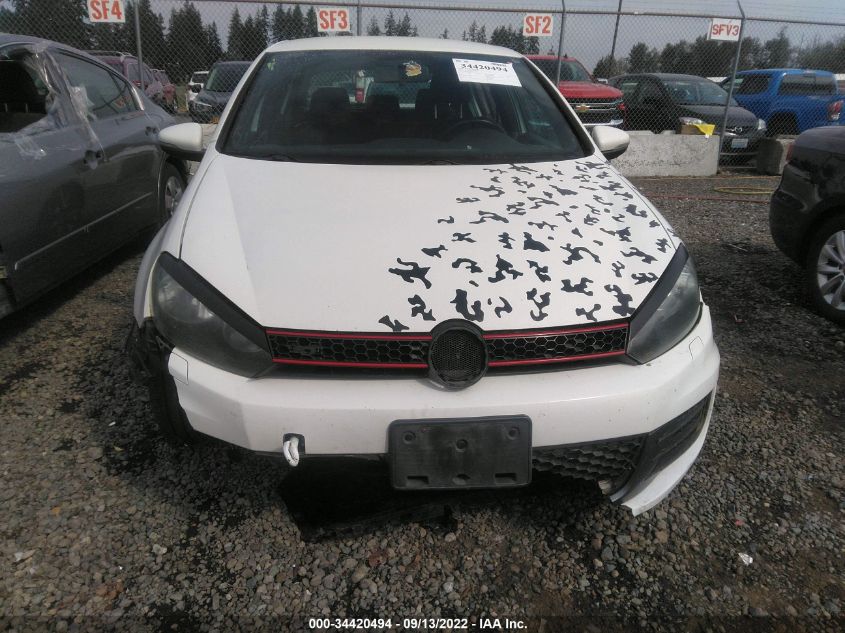 2013 VOLKSWAGEN GTI WOLFSBURG WVWHD7AJ0DW140608