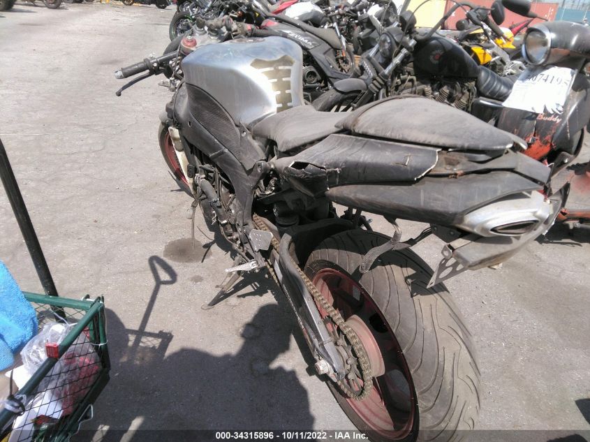 2007 KAWASAKI ZX600 P JKAZX4P137A001098