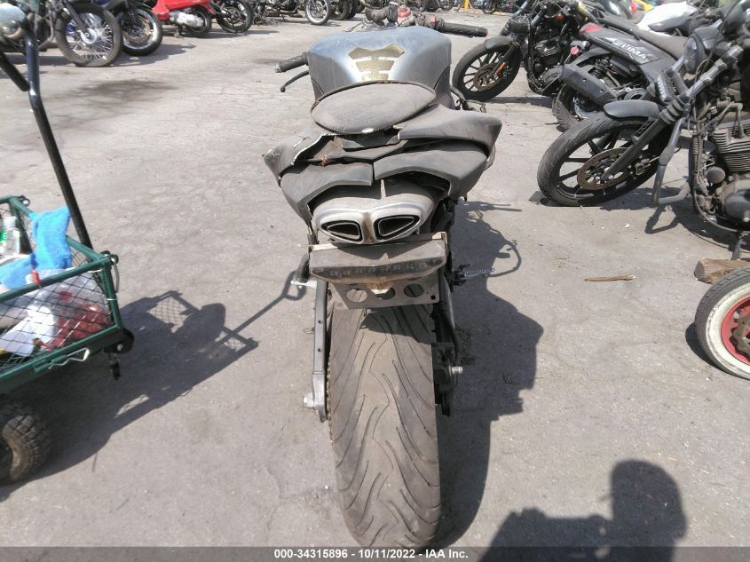 2007 KAWASAKI ZX600 P JKAZX4P137A001098
