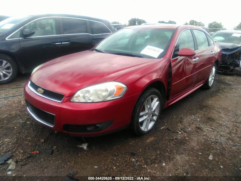 2014 CHEVROLET IMPALA LIMITED LTZ 2G1WC5E33E1122356