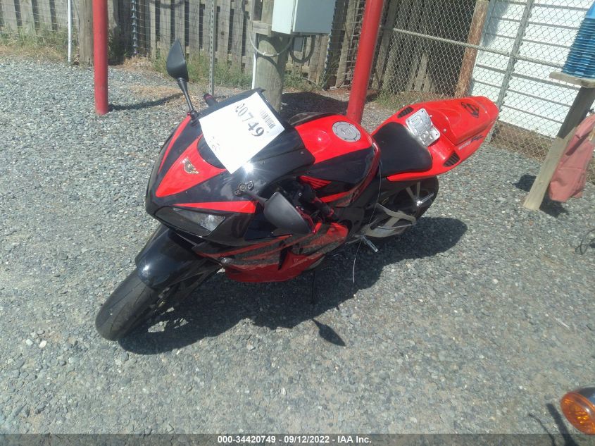 2006 HONDA CBR600 RR JH2PC37006M309036