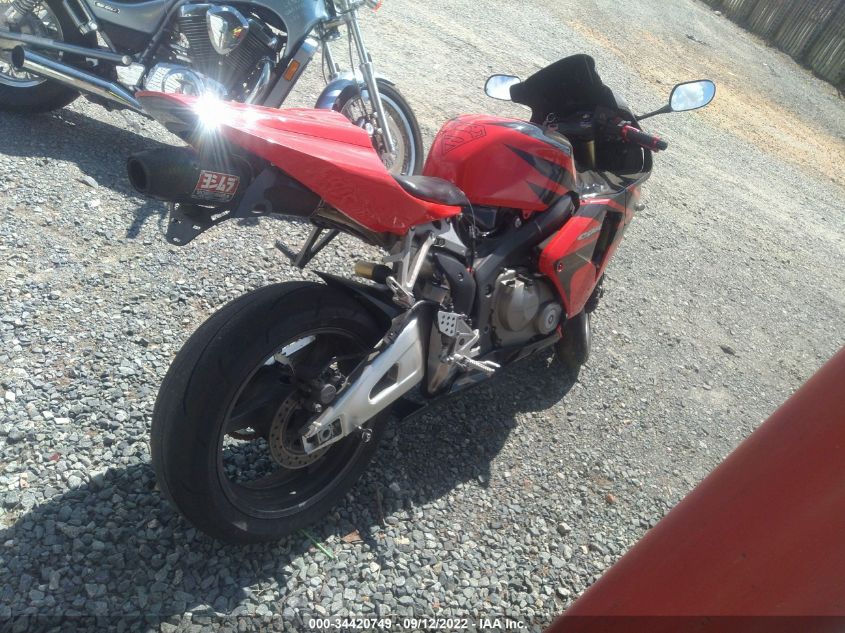 2006 HONDA CBR600 RR JH2PC37006M309036